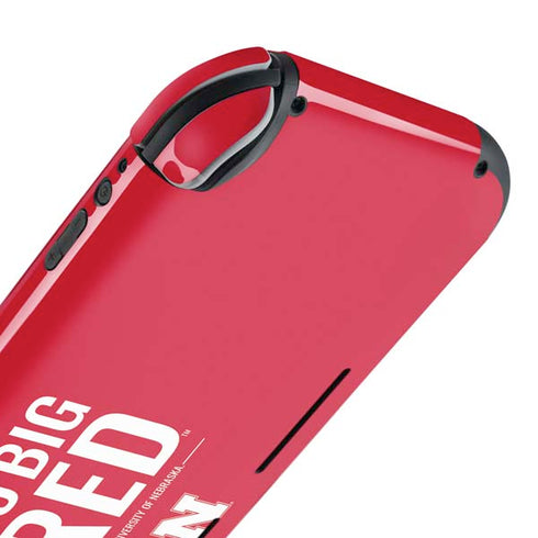 University of Nebraska Go Big Red Nintendo Switch Lite Skin